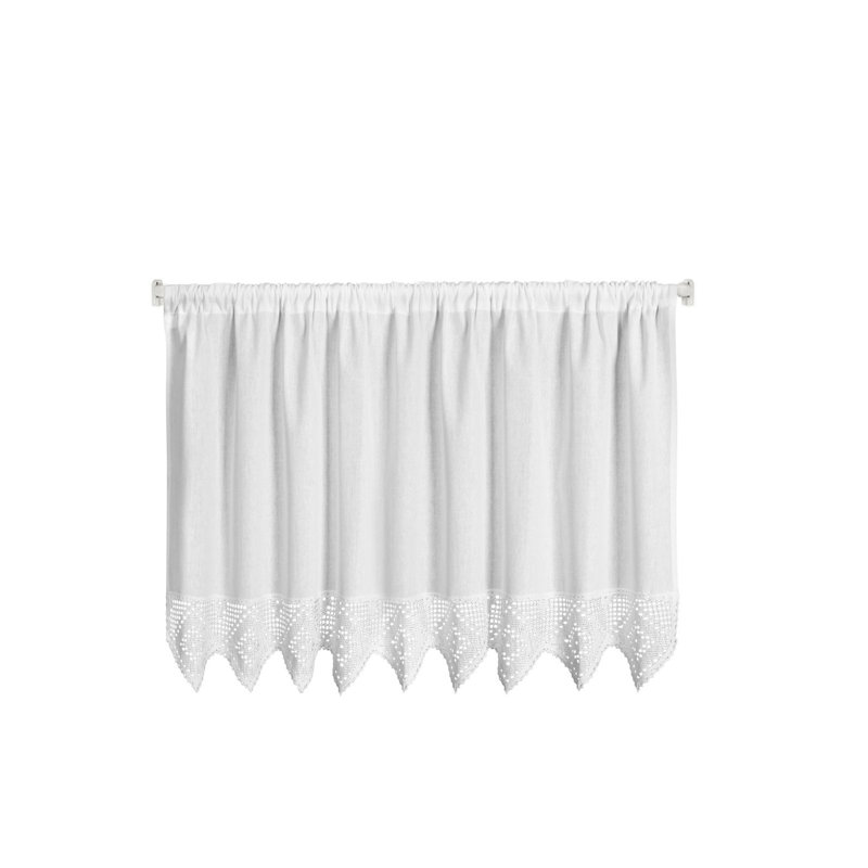 Pershore Sheer Curtain Single Panel, 60cm H x 150cm W