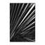 Tapis à motif géométrique doux et moelleux noir Kline-1271428862