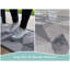 Gajijens Non-Slip Geometric Indoor Doormat