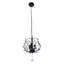 3-Light Crystal Chandelier Adjustable Height
