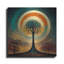 Arbre de vie 15 sur métal par Ray Heere-993425939