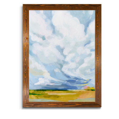 « lucid skies i »-cadre photo, impression sur toile