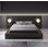 Queen Platform Bed Set with two nightstands