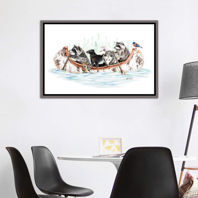 " Critter Canoe " by Holly Simental