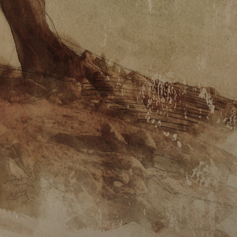 Undone Cypress Painting by Coup D'Esprit, 24'' H x 18'' W x 1.5" D