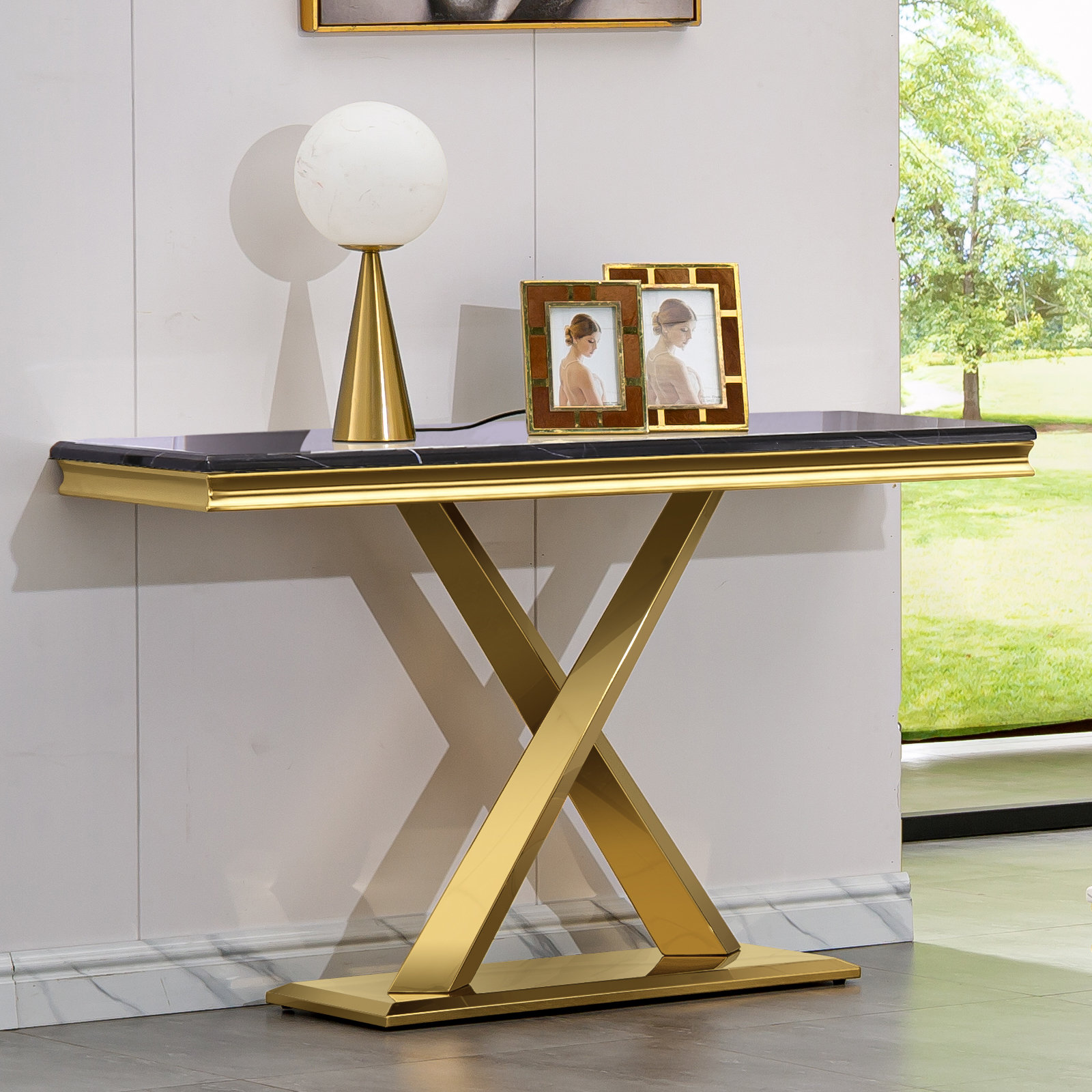 Mercer41 Pellenberg 16'' Console Table Wayfair Canada