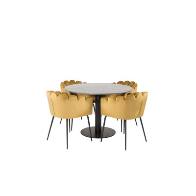 Monticello 4 - Person Dining Set