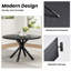 Table de salle à manger 47 pouces Mid Century
