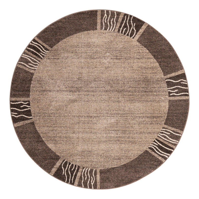 Cante Geometric Indoor Rug, Round 8'