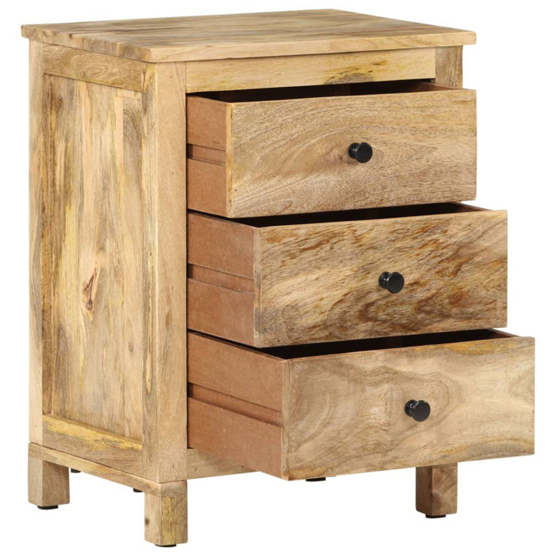 Grassmere Solid Wood Bedside Table