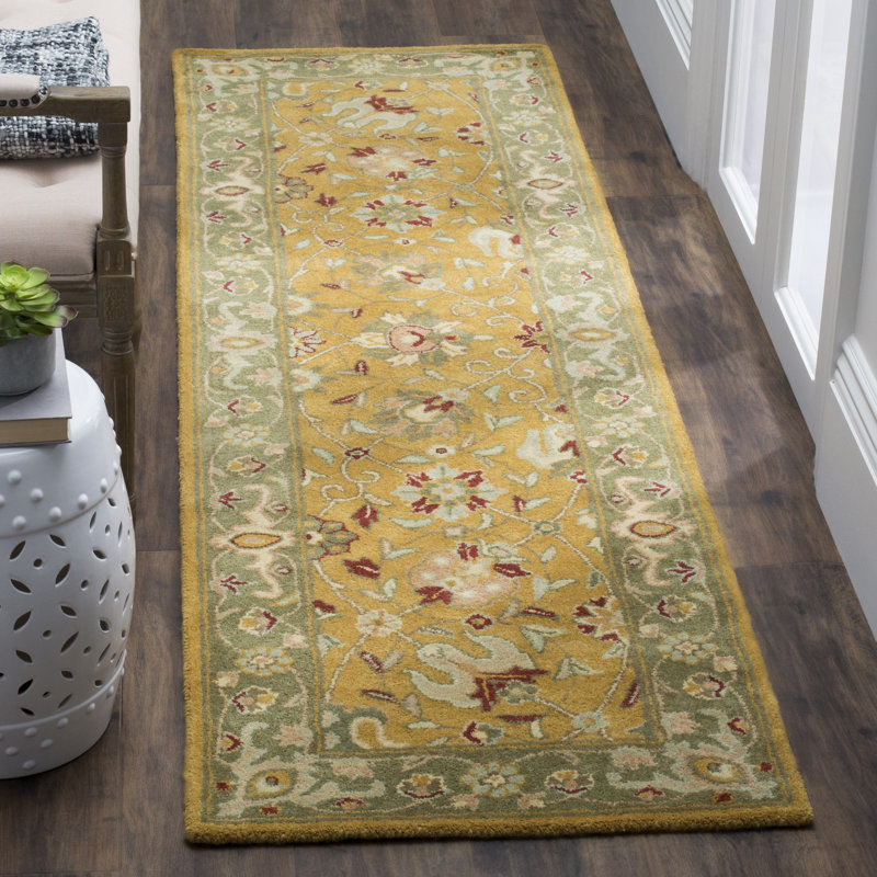 Dunbar Hand Tufted Wool Oriental Rug, Runner 2'3" x 12'