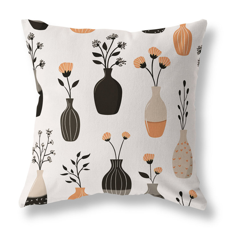 Vase of Dreams Indoor/Outdoor Square Throw Pillow