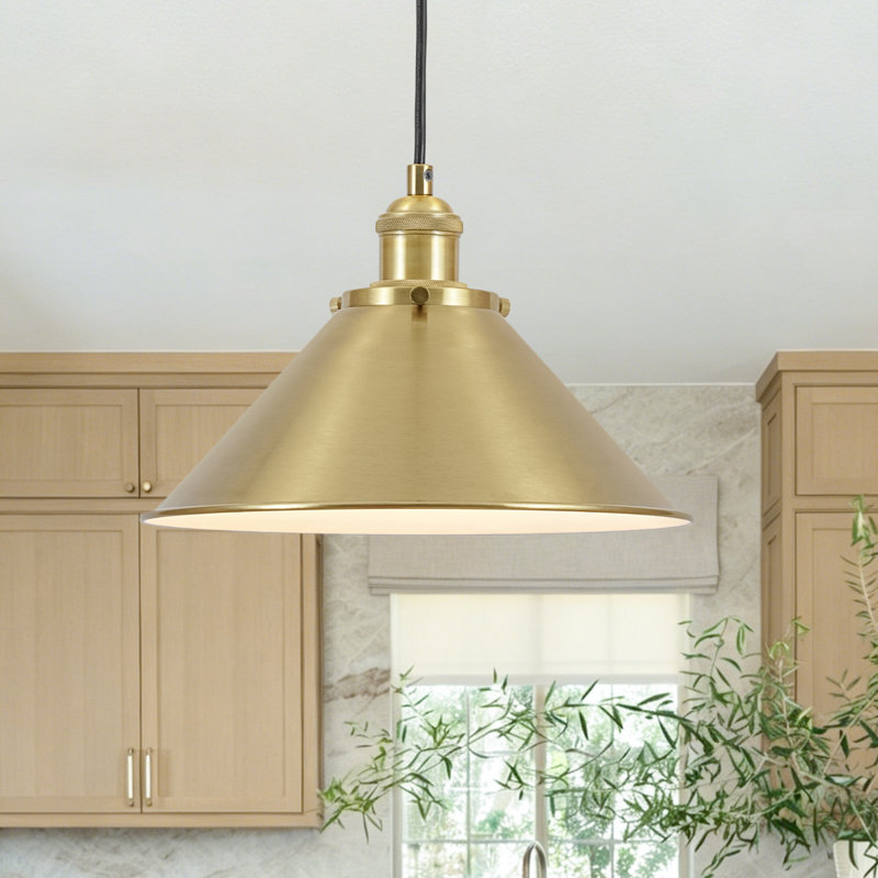 1 - Light Brass Pendant