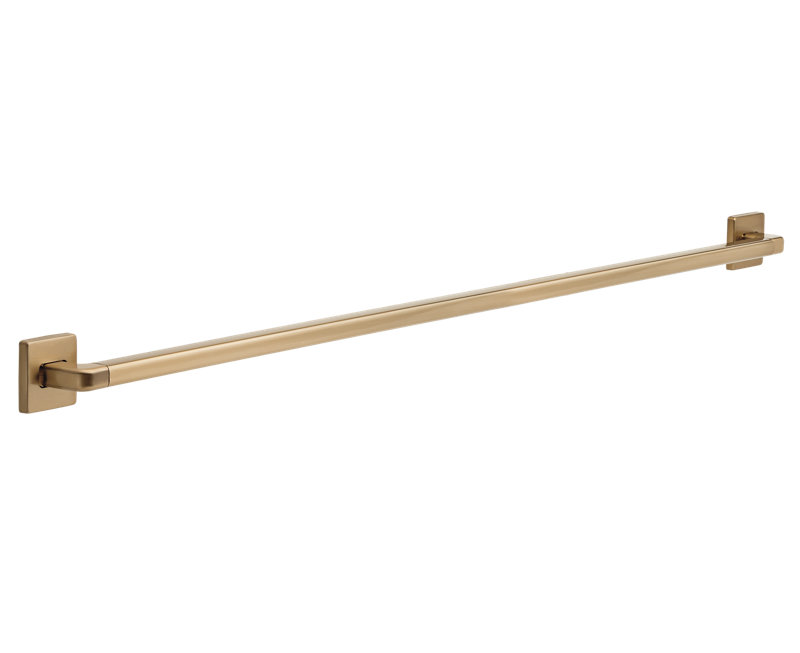 Pivotal® Angular Grab Bar, Champagne Bronze