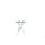 Bureau d'ordinateur en verre, table d'ordinateur portable en verre trempé transparent avec bureaux à bords arrondis, table de canapé