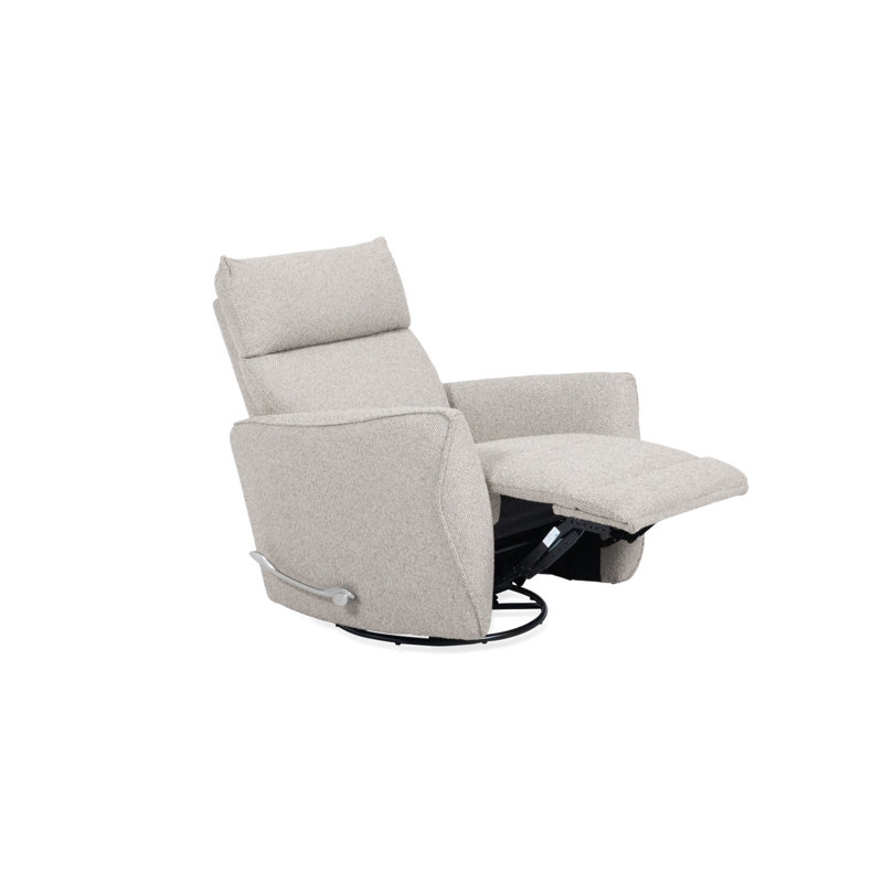 Fauteuil inclinable pivotant rembourré Man Wah Gellar, Granite