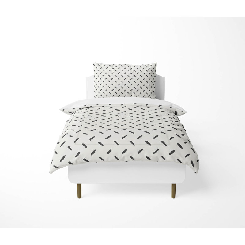 Kat Decorative Lightweight Comforter Set, Ivory