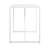 Strut Rectangular with Steel Base Dining Table-94947735-94947727-94947737