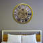 Très grande horloge murale 23,5 po