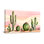 Plantes et fleurs, paysage de cactus du désert, reproduction d'art sur toile