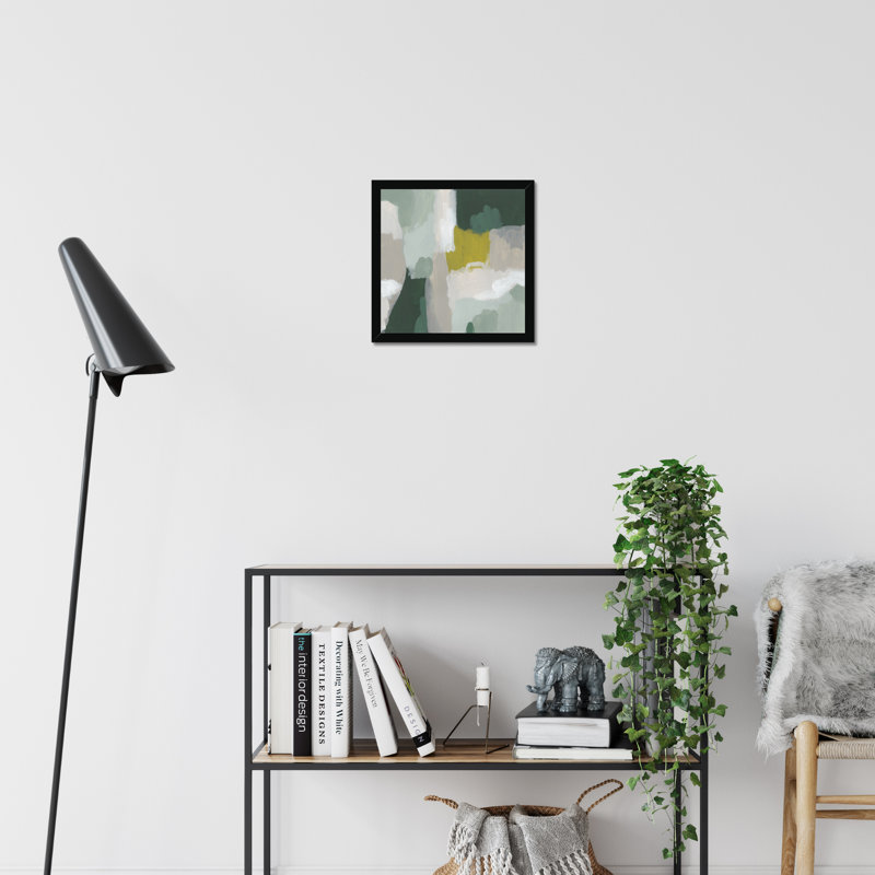 Tundra Summer III, Black Framed Paper Print, 95cm H x 95cm W