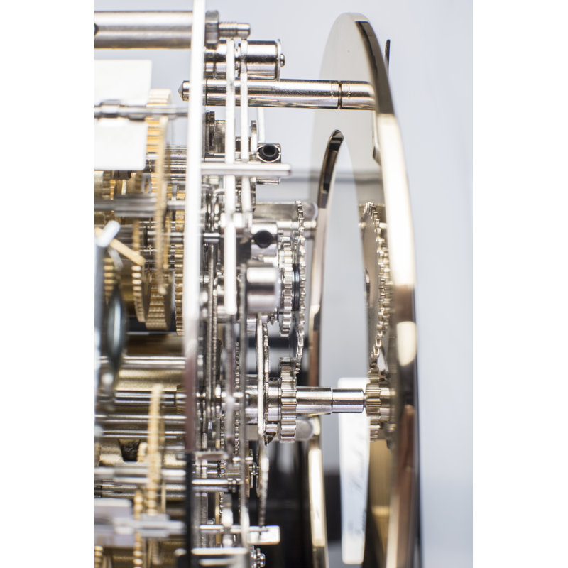 Clarke Mechanical Clock, Walnut