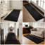 Tapis de couloir auto-adhésif 2 pi x 6 pi à usage multiple noir-126671413