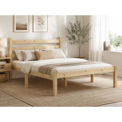 Henri Heavy Duty Solid Pine Bed Frame