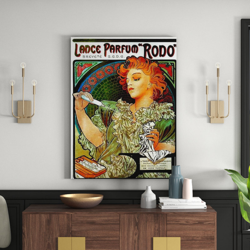 Mucha Alphonse - Wrapped Canvas Print, 80cm H x 60cm W x 1.8cm D