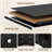 Modern Minimalist 6-Drawer Dresser With Integrated Charging Station & Wave-Shaped Base-1195348566