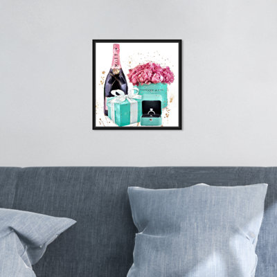 «Fashion and Glam All Ring and Peony», reproduction d'art graphique