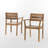 Renaud 4 - Person Wood Patio Dining Set with Round Table