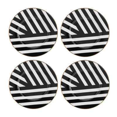 Mikasa Luxe Deco China Side Plates, 21cm