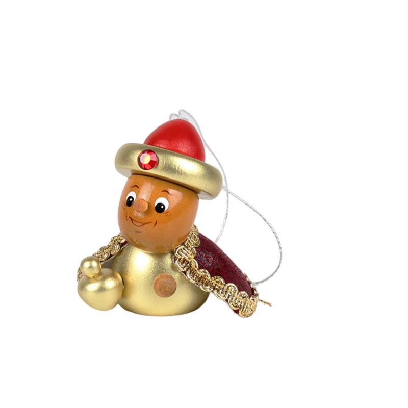 Joelyne 3'' Wood Hanging Figurine Ornament