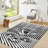 Non-Woven Thin Type Printed Rug Featuring a Geometric Pattern in a Vibrant Blend of Colors for a Stylish and Contemporary Home Decor Accent Piece-129439416
