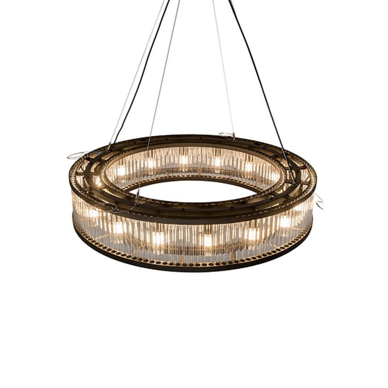 Lustre tambour 16 lumières Nashyah