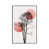 White Floater Framed