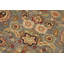 Tapis décoratif en laine de conception unique brun Ziegler Kafkaz brun 9 pi x 11 pi 5 po Baccio noué à la main