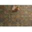 Tapis oriental en laine brun crocheté à la main Asan-23169708