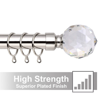 Adjustable Single Curtain Pole