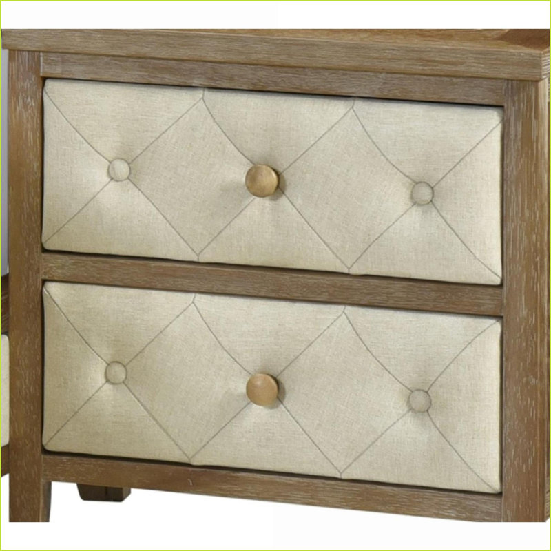 Table de chevet 2 tiroirs Modern