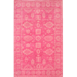 Hand Tufted Wool Geometric Rug