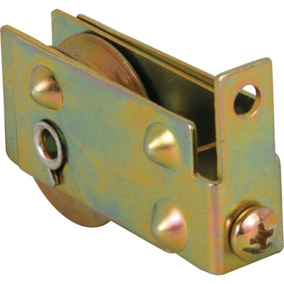 Prime-Line 1-1/4 in. Steel Ball Bearing Door Roller Assembly, for Viking (Single Pack)