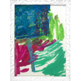 Front Wall Abstract 9 Print by Robert Robinson