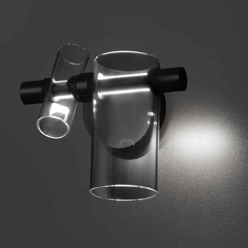 Dancing 2 - Light LED Spotlight, Smoke Gray