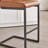 Upholstered Bar Stool With Sturdy Black Metal Frame For Kitchen Island, Living Room & Pub(Set Of 2)-1805382589