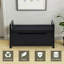 Banc de rangement rembourré Berea-911637147