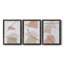 Trove I - Ensemble de 3 peintures sur toiles encadrées-85631472-85631476