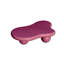Table basse de 47 pouces en forme de nuage, table basse basse avec 3 pieds sphériques pour le salon, rose-130549966-130549973-130549974