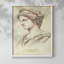 WOMEN Series dxcvi - impression encadrée de qualité supérieure - prête à être accrochée - aucun clou requis-2114691411-2114691404